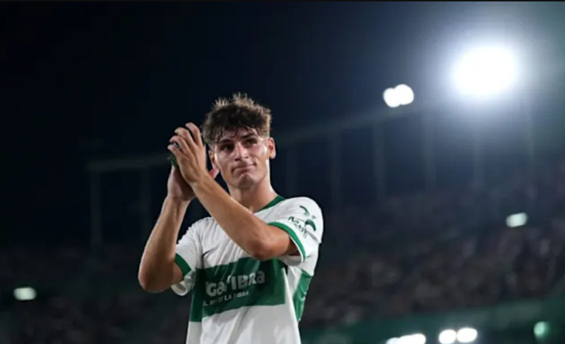 Arsenal theo sát tài năng trẻ Rodrigo Mendoza của Tây Ban Nha